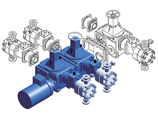 Pumps and systems in modular design